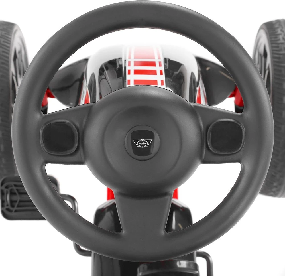 Mynamas motokartas HECHT 59793 Juodas, pripučiami ratai