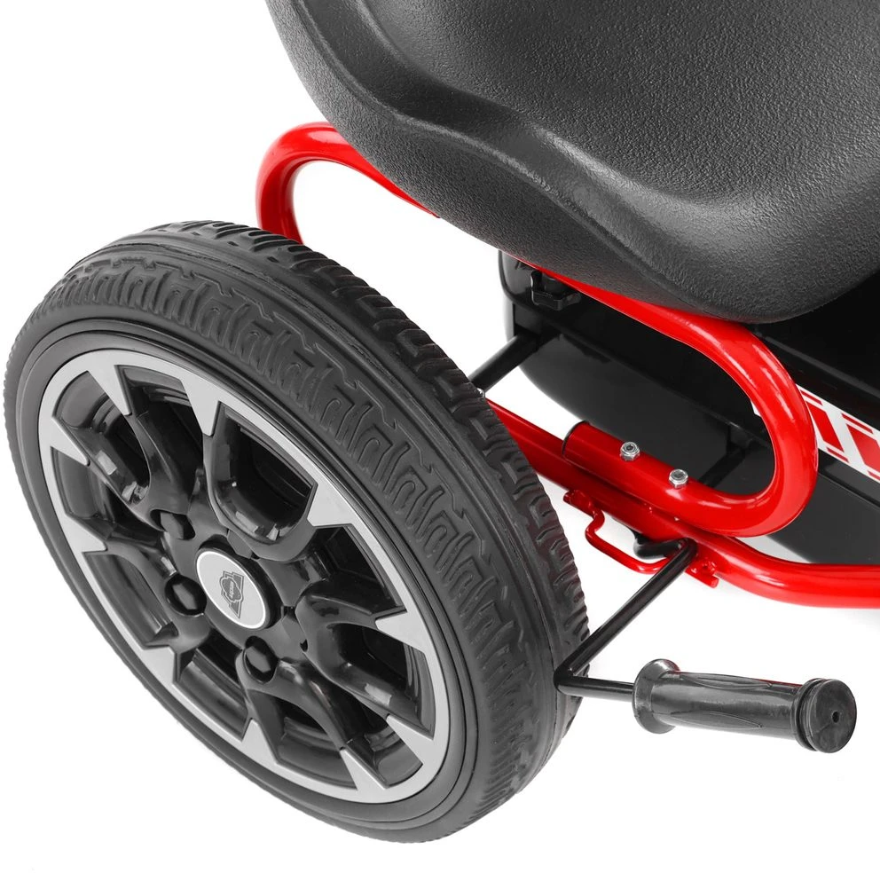 Mynamas motokartas HECHT 59793 Juodas, pripučiami ratai