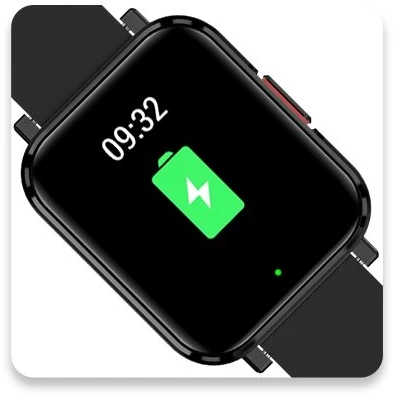 mPTech Sp. z o.o. Išmanusis laikrodis myPhone Watch LS, juoda