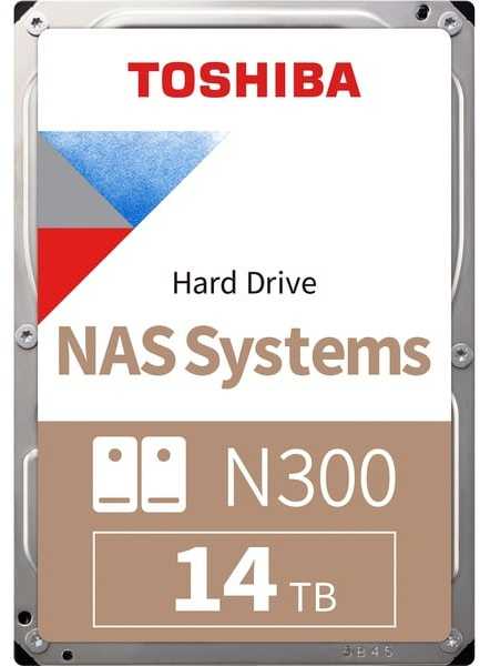 TOSHIBA BULK N300 NAS vidinis kietasis diskas 3,5 colio SATA 14TB 512MB