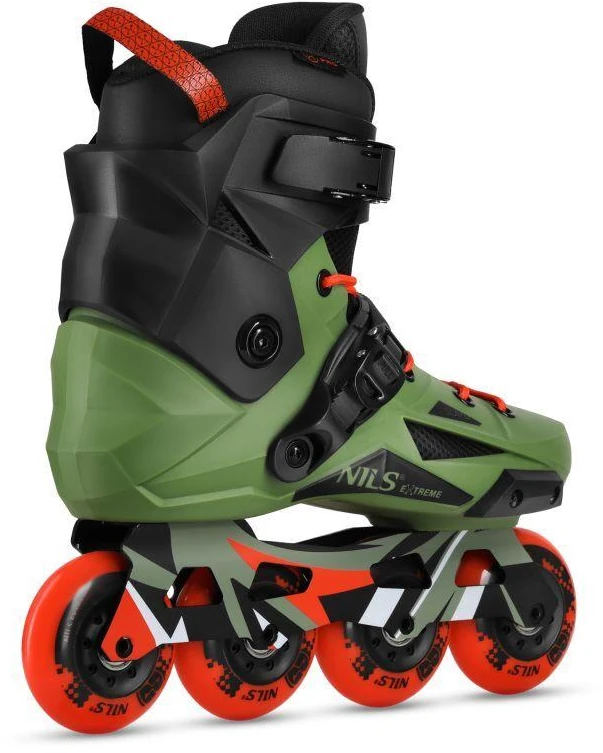 Nils Extreme NA1601 Žalias SLALOM INLINE SKATES SLAYD