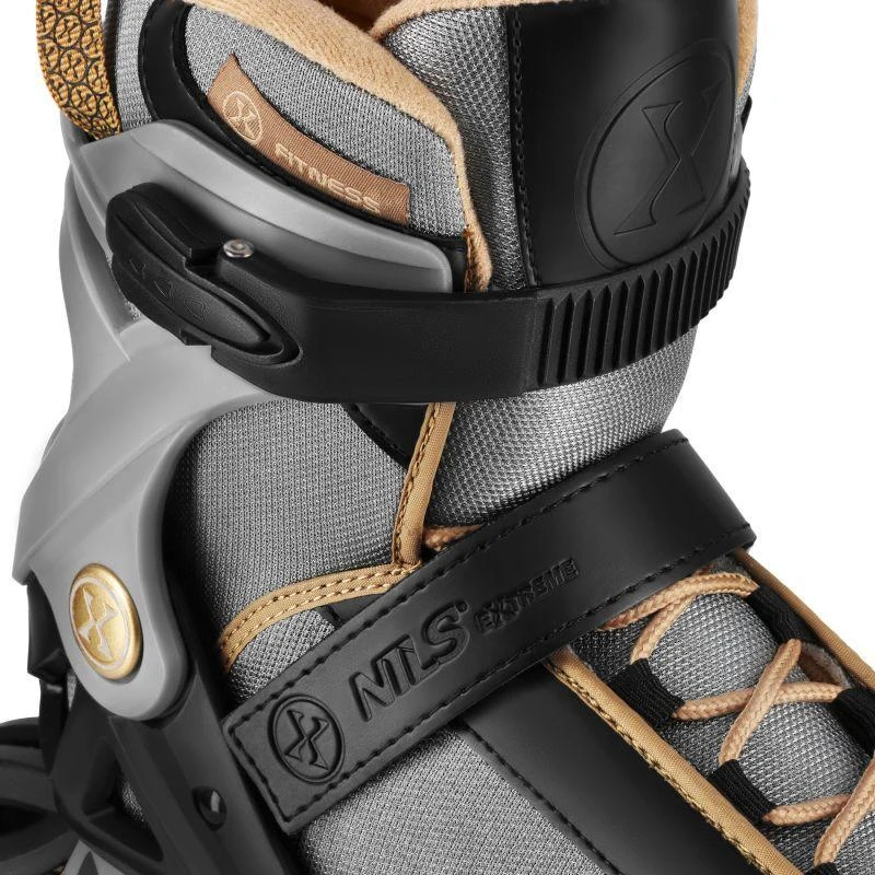 Riedučiai NA22151 Armour, juodi, 38 dydis, Nils Extreme