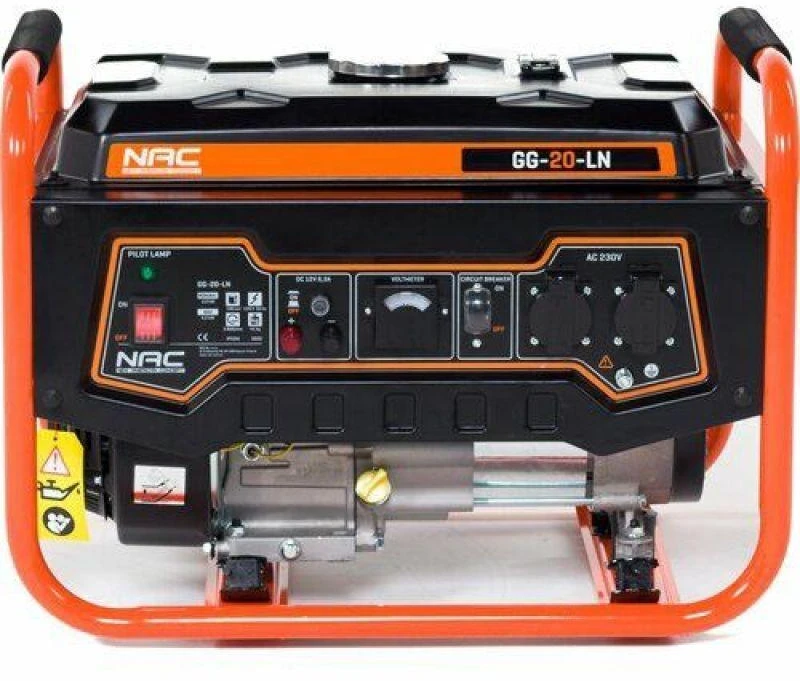 Generatorius Nac GG-20-LN; 2,2 kW; benzininis