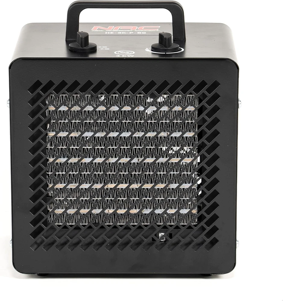 NAC NEW AMERICAN CONCEPT elektrinis keraminis termoventiliatorius 3000 W HE-3K-P-BG
