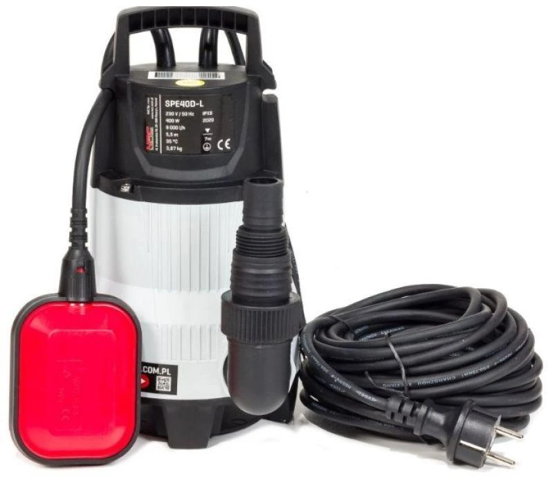 Drenažinis vandens siurblys Nac SPE40D-L; 400 W
