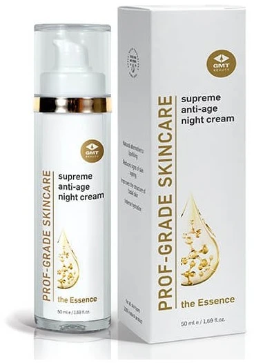 GMT Beauty Supreme Anti-Age Night Kreminis naktinis veido kremas, 50 ml