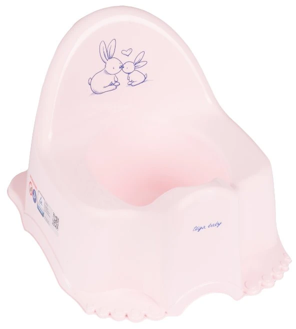 TEGA PO-059-104 Puodukas su muzikine dėžute ECO BUNNIES rožinis