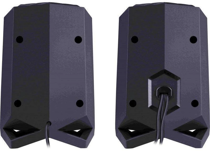 Speakers Defender Rocket 2.0 6w LED USB, juodas