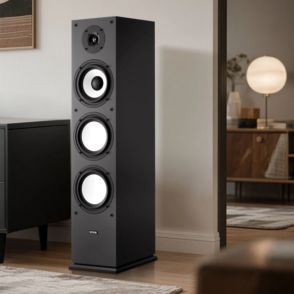 Namų kino sistema VEVOR Grindinė kolonėlė 200W