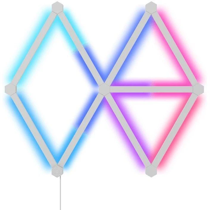„Nanoleaf“ | Linijų pradinis rinkinys (9 panelės) | 16 mln. spalvų