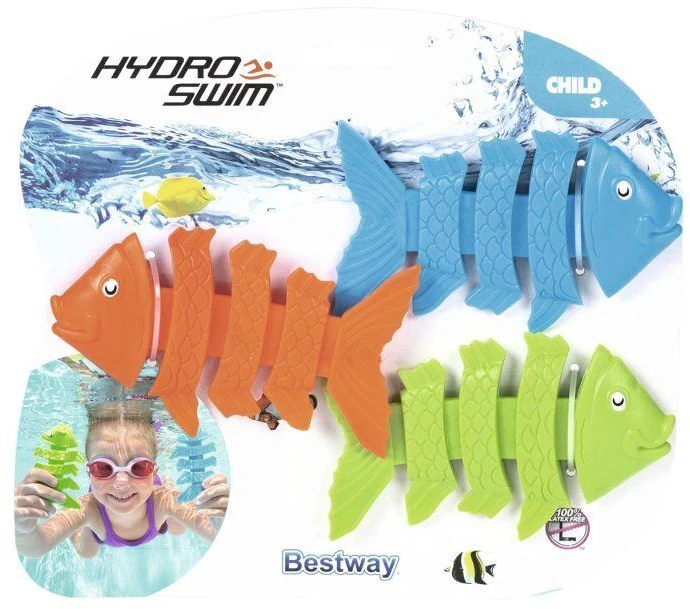 Bestway Nardymo žaislai 26029 SQUIGGLE WIGGLE NERIANTI ŽUVIS
