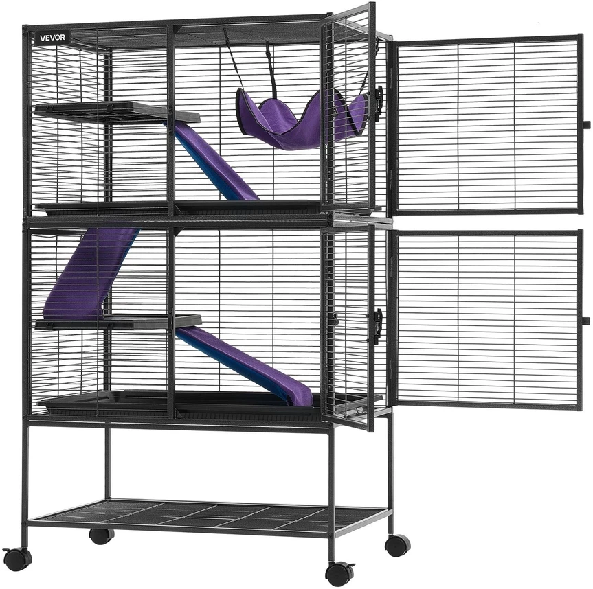 VEVOR Metalinis narvas smulkiems gyvūnams 130 cm