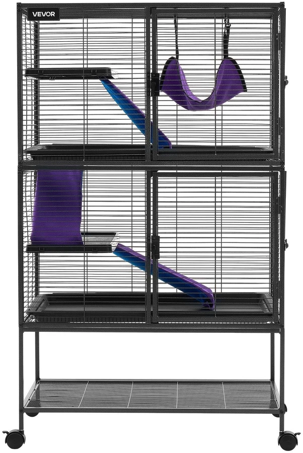 VEVOR Metalinis narvas smulkiems gyvūnams 130 cm