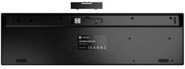 Natec Herring Wireless US 2.4 GHz Slim Klaviatūra