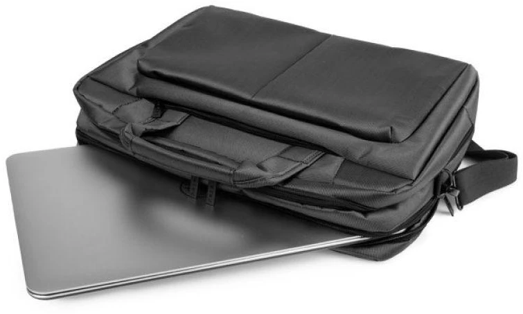 NATEC NTO-0814 Nešiojamas kompiuteris Bag GAZELLE 13inch - 14inch Juodas