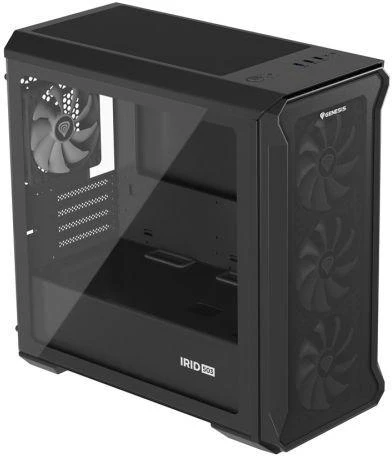 Ausinės NATEC Genesis Irid 503 ARGB NPC-1559 korpusas (Micro ATX, Mini ITX; juodas)