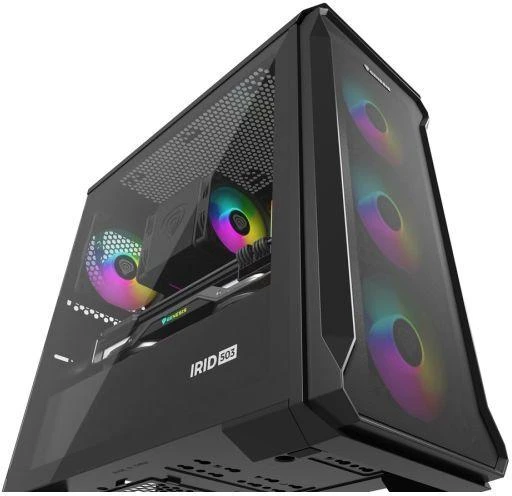 Ausinės NATEC Genesis Irid 503 ARGB NPC-1559 korpusas (Micro ATX, Mini ITX; juodas)