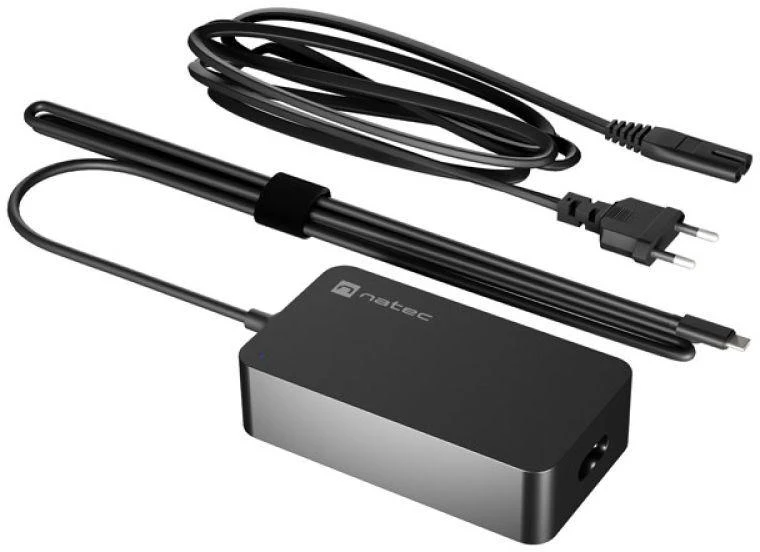 NATEC CHARGER POWER SUPPLY GRAYLING USB-C 65W