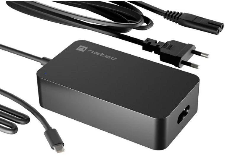 NATEC CHARGER POWER SUPPLY GRAYLING USB-C 65W