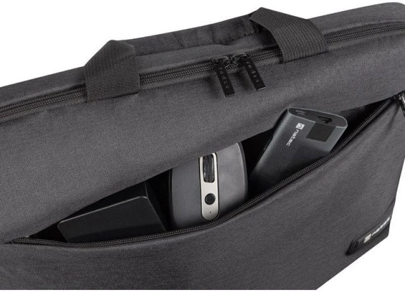 NATEC Nešiojamas kompiuteris bag Beira 15.6" juodas
