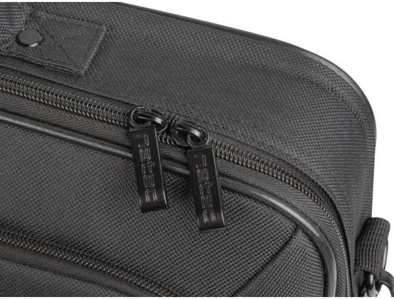NATEC Nešiojamas kompiuteris bag Boxer Lite 15.6" juodas