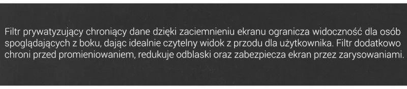NATEC NFP-1474 privatumo filtras RODO OWL 14 colių 16:9