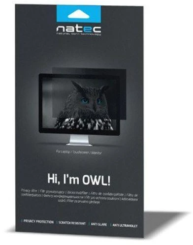 NATEC NFP-1476 privatumo filtras RODO OWL 21.5 colio 16:9