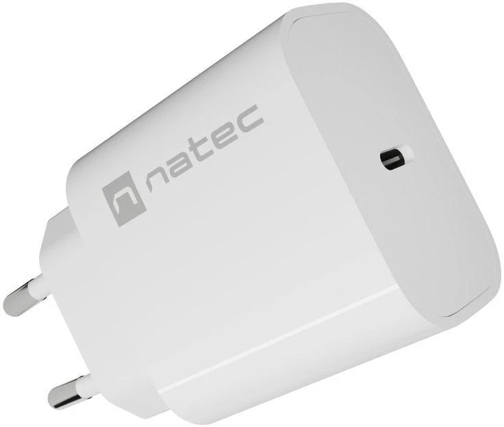 „Natec Ribera“ 20 W USB-C, balta