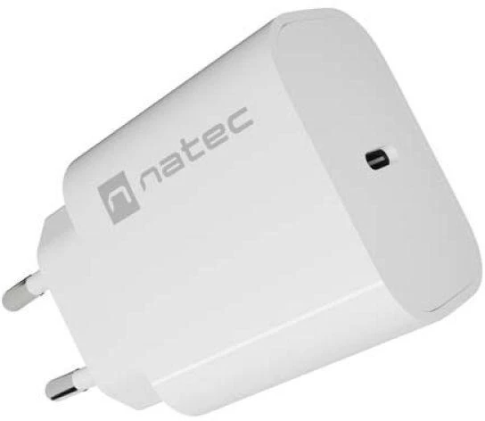 „Natec Ribera“ 20 W USB-C, balta