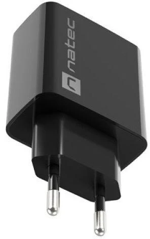 NATEC USB įkroviklis Ribera USB-C 20W Power Delivery juodas