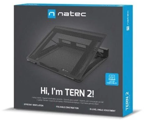 NATEC NPL-2271 laptop stand Juodas 43.9 cm (17.3")