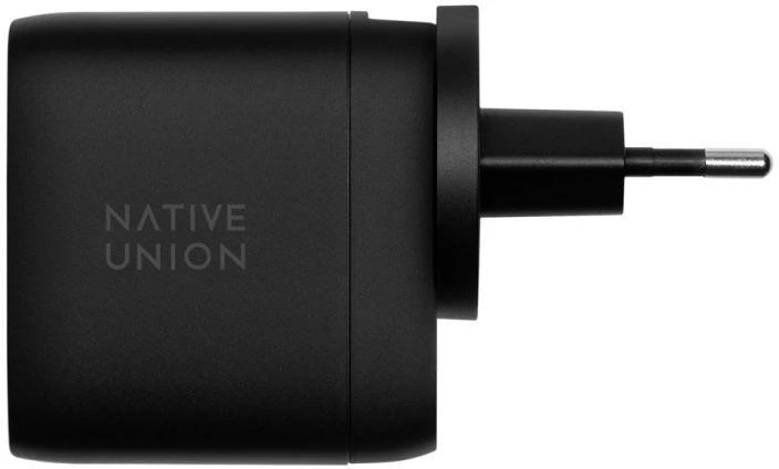 Native Union Greitas GaN įkroviklis PD 67W, juodas