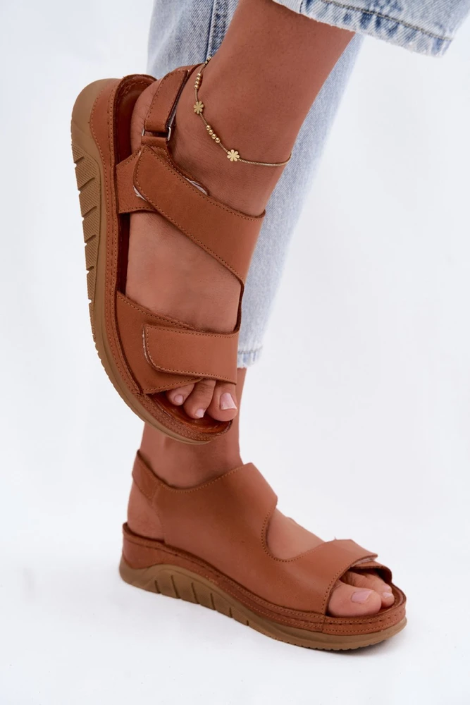 Natūralios odos basutės su platforma Step in style