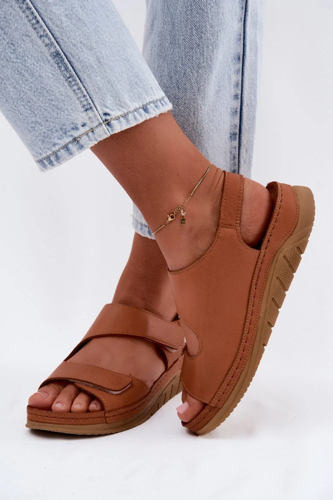 Natūralios odos basutės su platforma Step in style