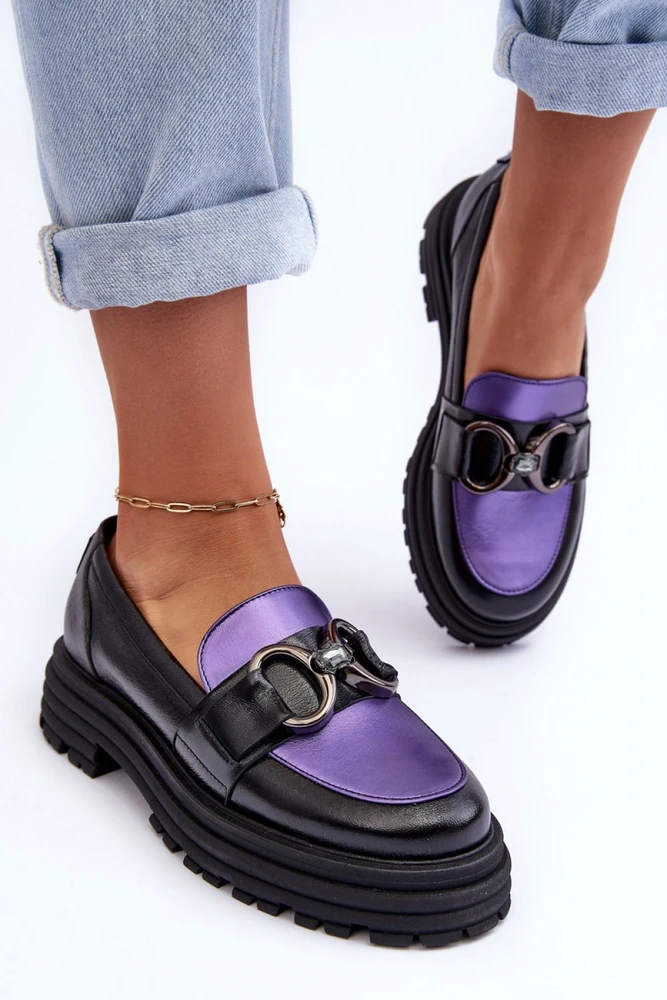 Natūralios odos mokasinai Step in style