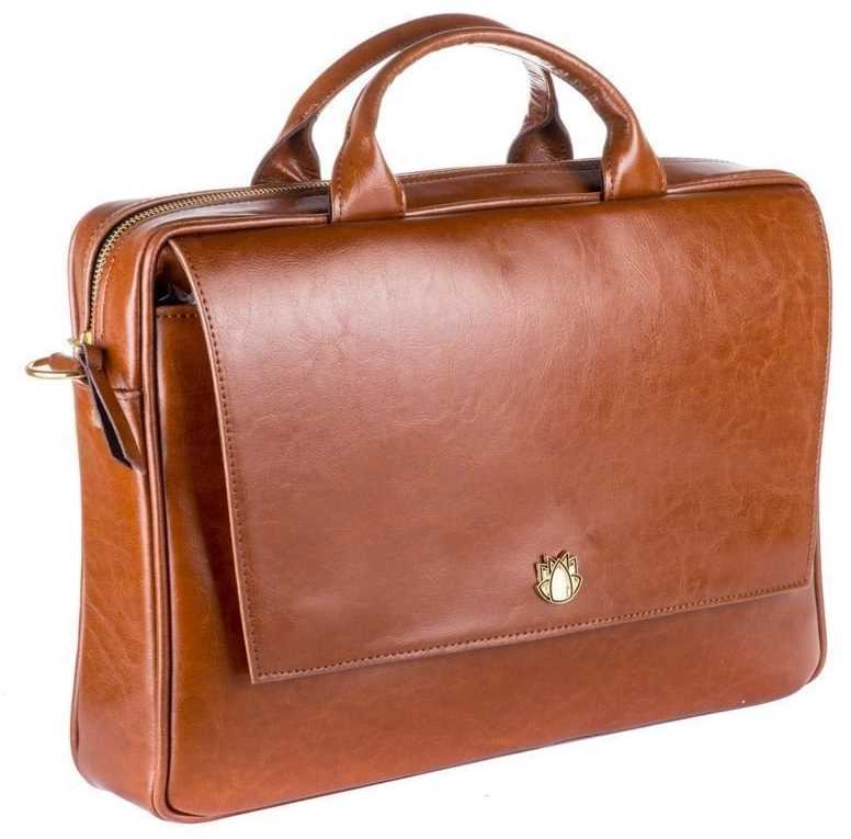 Natūralios odos moteriškas nešiojamas krepšys FL14 Rimini vintage ruda