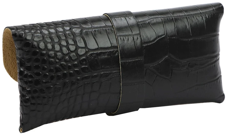 Skórzane etui na okulary Florence ET-01 CROCO