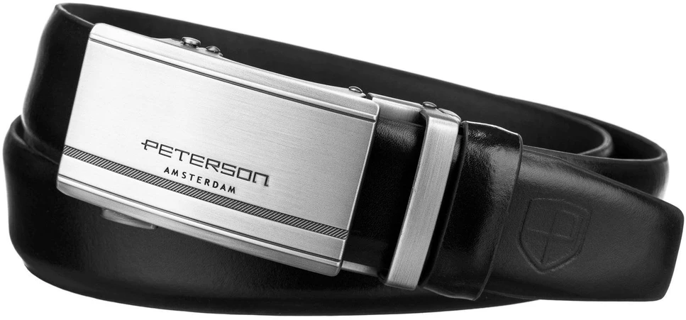 Diržas vyrams Peterson PTN A006 Juodas