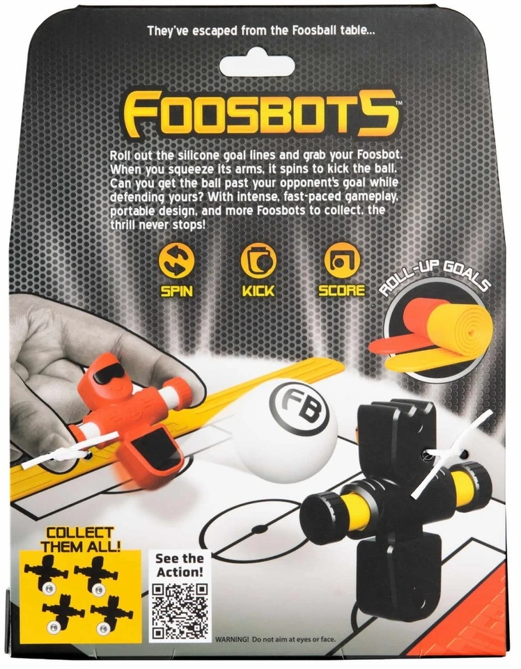 Naujos kartos stalo futbolas FoosBots (2 žaidėjų rinkinys)