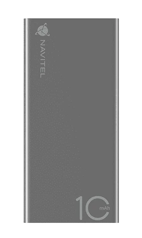 Navitel | Portable Charger | PWR10 AL Sidabrinis | USB-A, USB-C | Lithium-ion