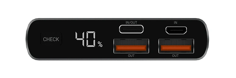Navitel | Portable Charger | PWR10 AL Sidabrinis | USB-A, USB-C | Lithium-ion