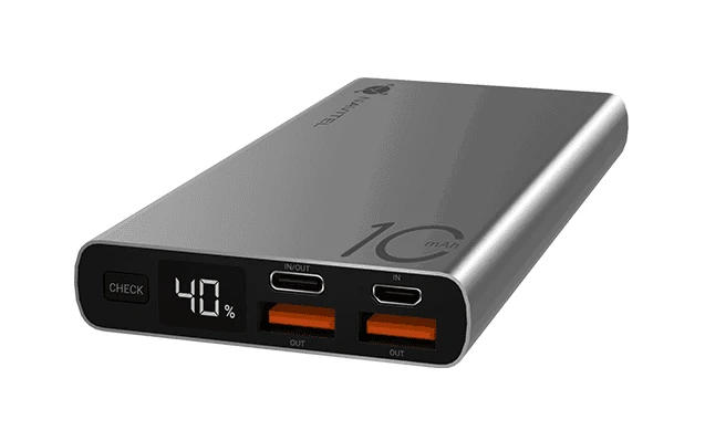 Navitel | Portable Charger | PWR10 AL Sidabrinis | USB-A, USB-C | Lithium-ion