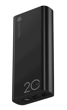 Navitel PWR20 AL Juodas Portable Charger | Navitel