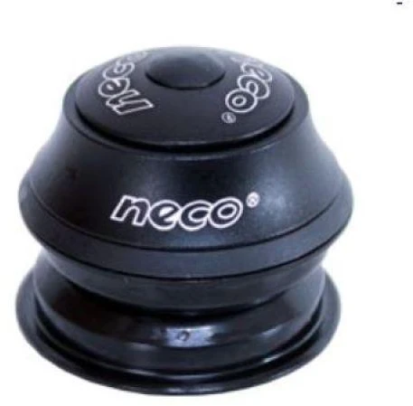 NECO 1 1/8'' h148 juoda pusiau integruota vairo kolonėlė