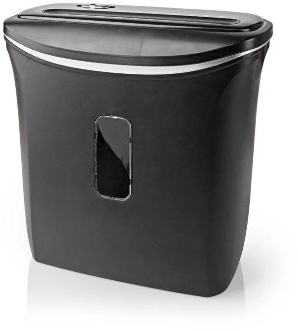 Nedis 12l DIN P-4 190W Juoda dokumentų smulkintuvas