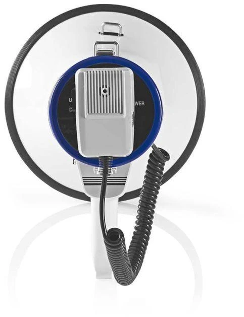 Nedis Megafonas 25W su nuimamu mikrofonu (nuotolis iki 1500 m)