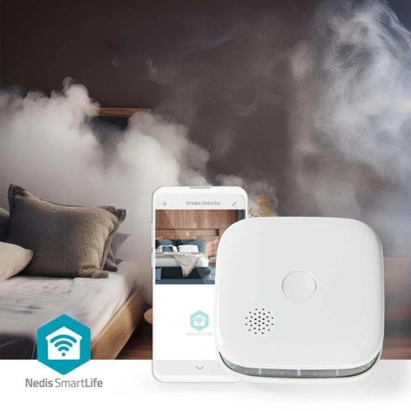 Dūmų jutiklis Nedis SmartLife WIFIDS21WT3 3 vnt.