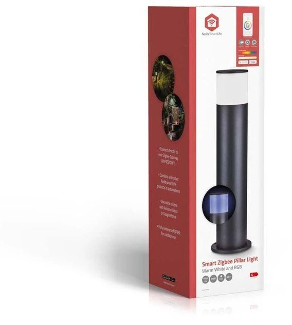 Nedis ZBLOP10RGBW Smartlife RGB Zigbee 3.0 10 + 4 W lauko šviestuvas