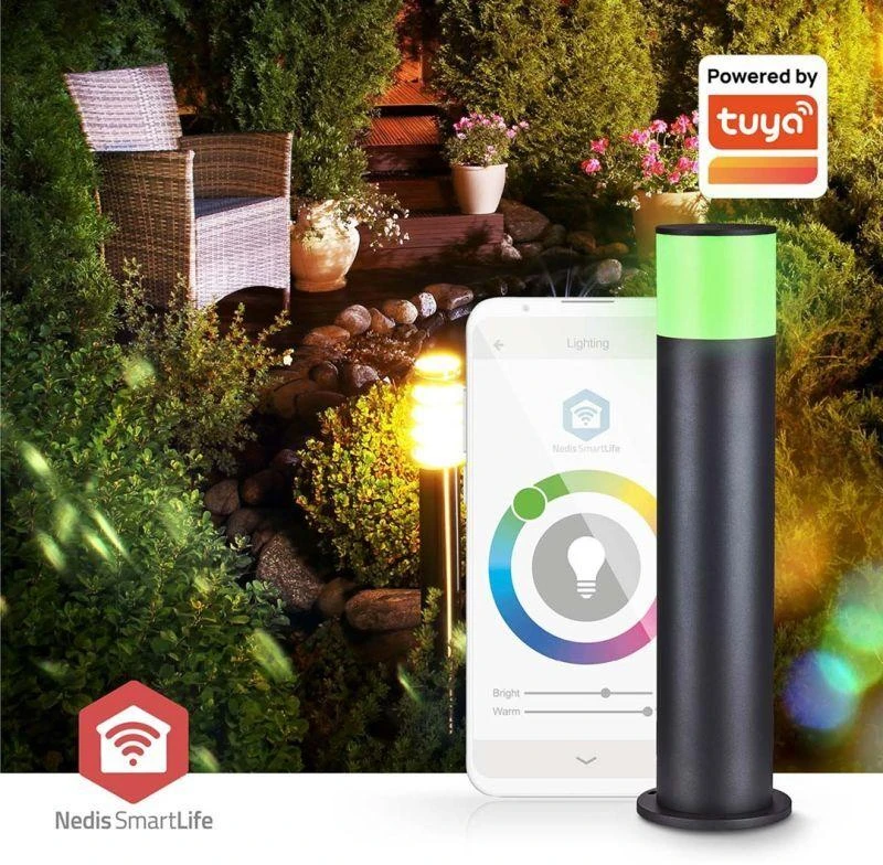 Nedis ZBLOP10RGBW Smartlife RGB Zigbee 3.0 10 + 4 W lauko šviestuvas