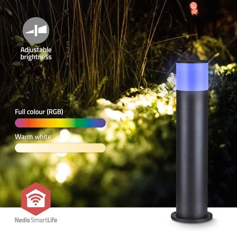 Nedis ZBLOP10RGBW Smartlife RGB Zigbee 3.0 10 + 4 W lauko šviestuvas